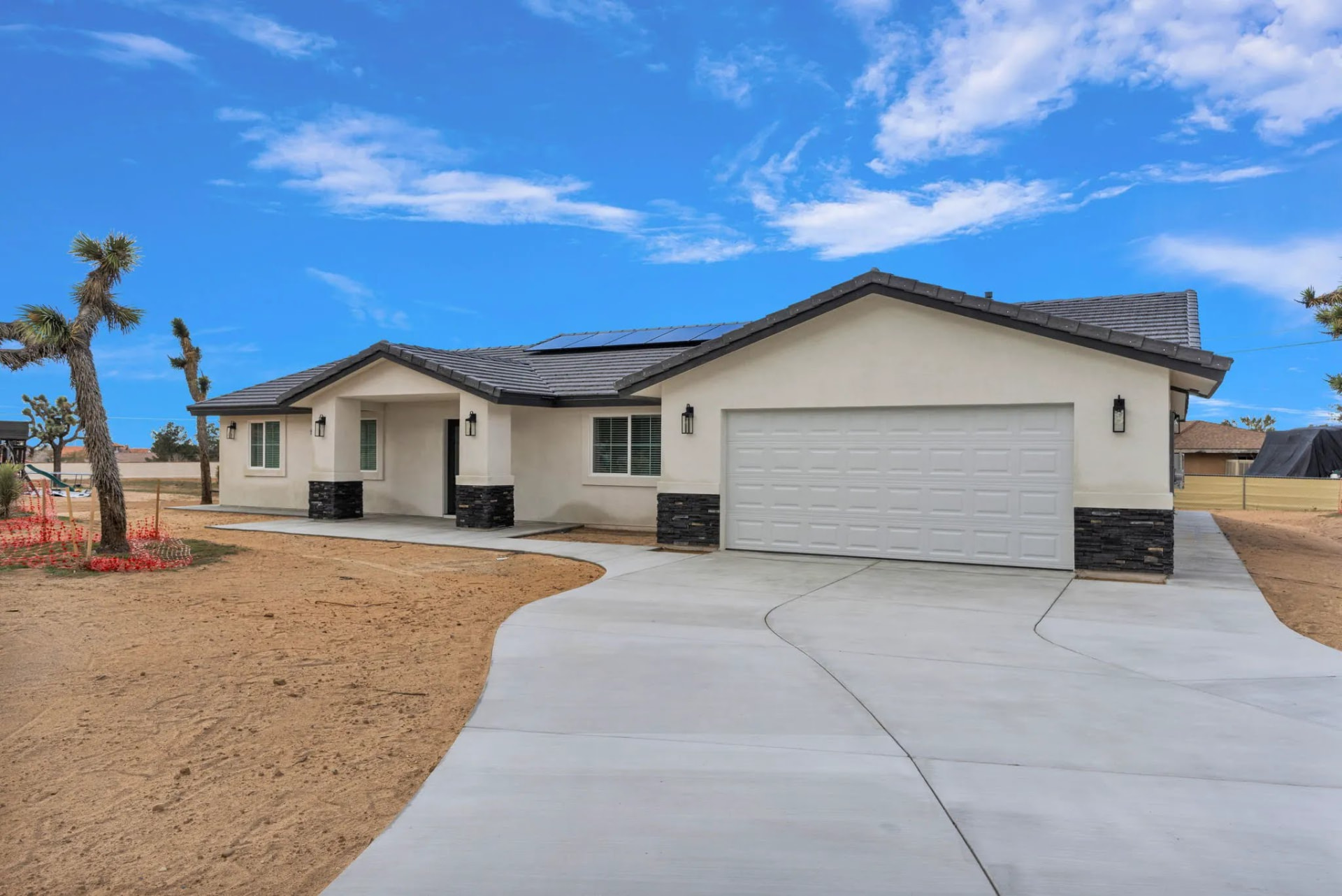 Newly built home in the High Desert represented by Saravia Realty